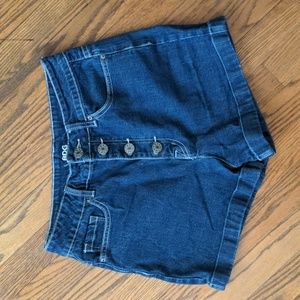 BDG Dark Blue Jean Shorts